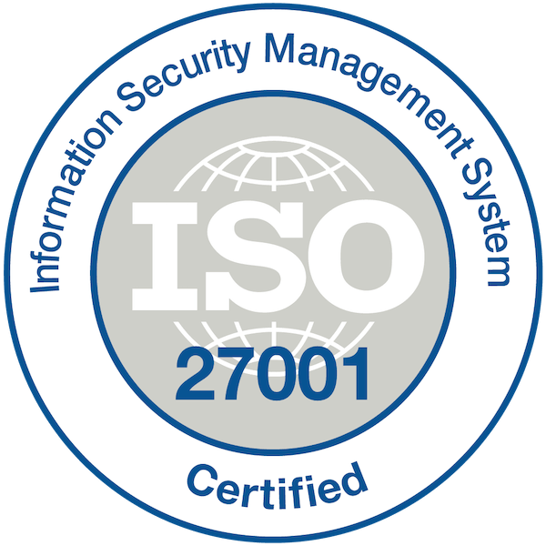 Hackrate is ISO 27001 certified